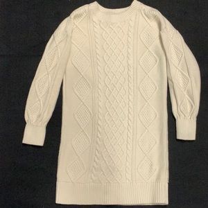 Girls GAP cable knit dress - size 6